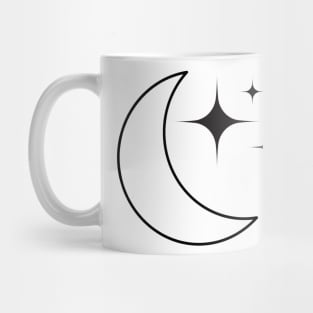 Moon and Stars Mug